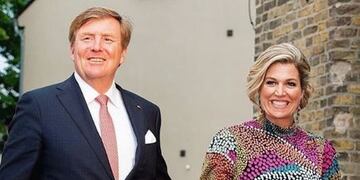 El vestido reciclado de la reina Máxima que causó furor en internet