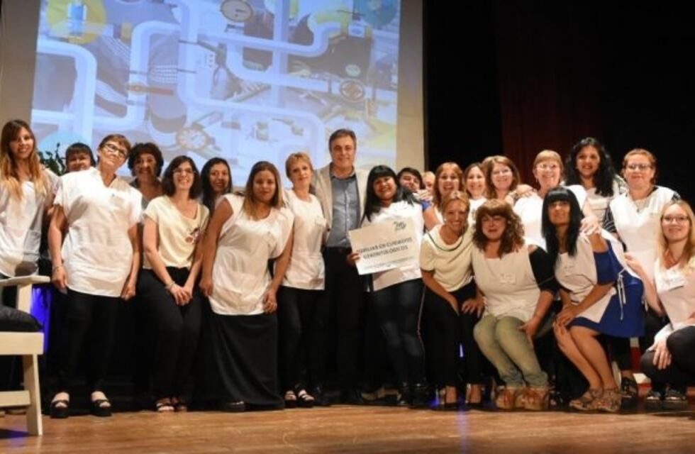 Entregaron los certificados del fin de curso del Centro de Formación Profesional N° 5