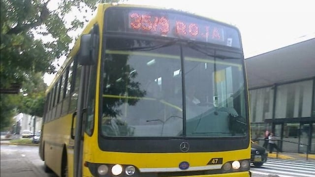 El episodio de violencia se registró en una unidad de la línea 35/9\u002E (Archivo)