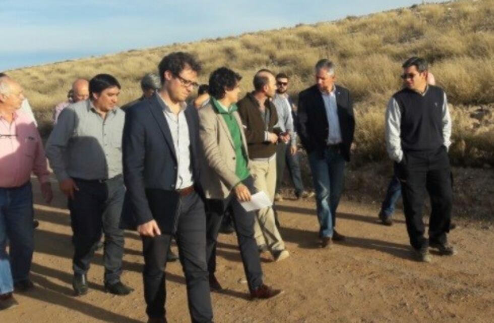 Funcionarios nacionales y de Mendoza visitaron el lugar donde construirán Portezuelo del Viento