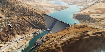 El proyecto de Portezuelo del Viento tendría más de 180 metros de altura\u002E