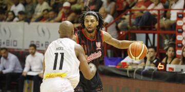 El refuerzo Glen Rice, en su presentación en el Sandrín\u002E