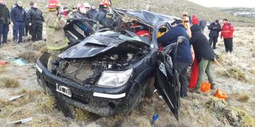 Accidente en Cañadón Ferrays\u002E