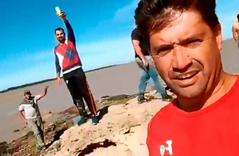 Quedaron al descubierto por violar la cuarentena al ir a visitar una extraña roca en el Paraná