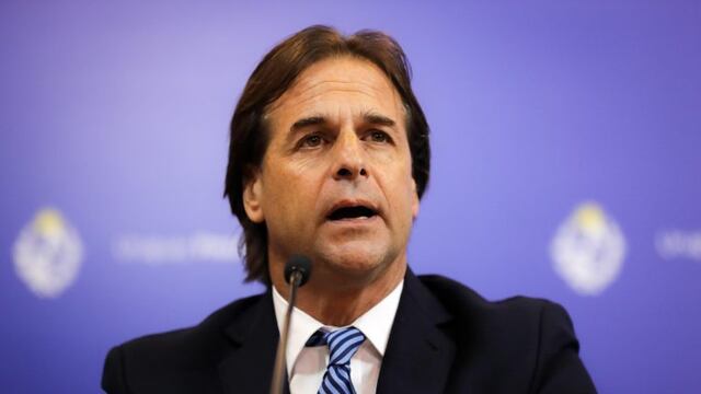 El presidente de Uruguay, Luis Lacalle Pou (EFE/ Raúl Martínez)