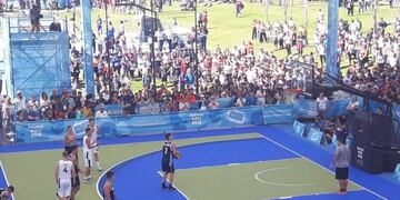 Basquet 3x3 (Foto: Twitter @SC_ESPN)