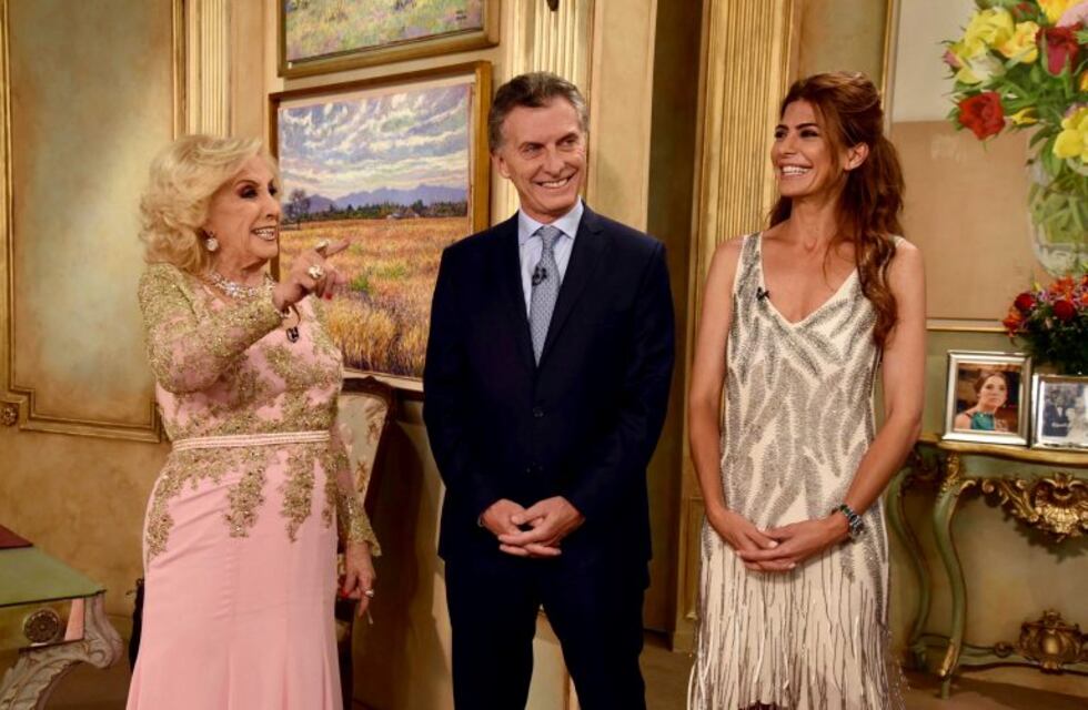Mauricio Macri y Juliana Awada serán los primeros invitados a la mesa de Mirtha Legrand