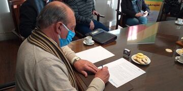 Sánchez se reunió con responsables de la Región Sanitaria 1