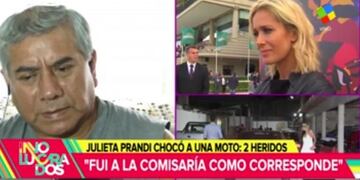 La respuesta del motociclista tras las declaraciones de Julieta Prandi\u002E