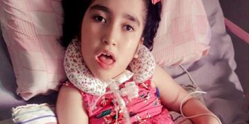 Carlita Guzmán tiene 10 años y su vida depende de un respirador\u002E