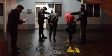 Los detenidos tenían en si poder las herramientas robadas\u002E