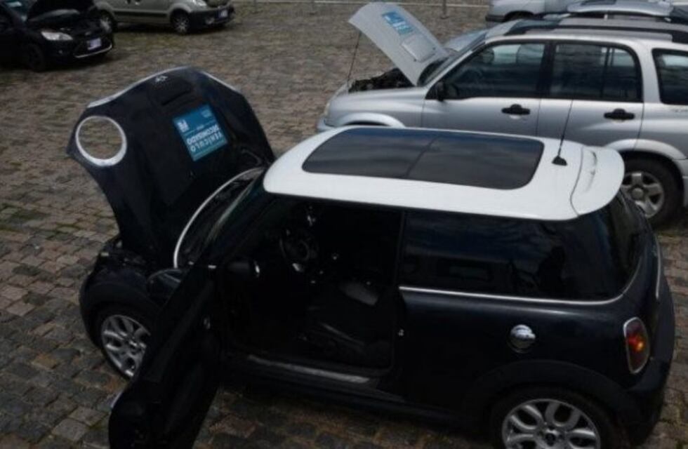 Cuatro autos fueron excluidos del remate de vehículos incautados a bandas criminales