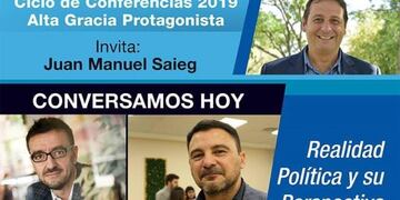 Ciclo de Conferencias: Alta Gracia Protagonista