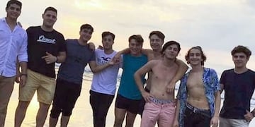 Los rugbiers acusados del crimen de Fernando Báez Sosa en Villa Gesell\u002E (Foto: web)