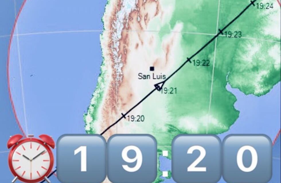 La Estación Espacial Internacional se podrá ver a simple vista en San Luis