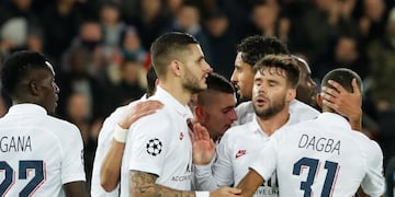 Con gol de Mauro Icardi, PSG vence 1-0 a Brujas por la Champions League\u002E (AP)