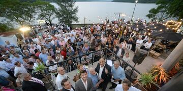 El acto de inauguración de las obras en El Cadillal (Sec\u002E de Estado de Comunicación Pública\u002E Gobierno de Tucumán)