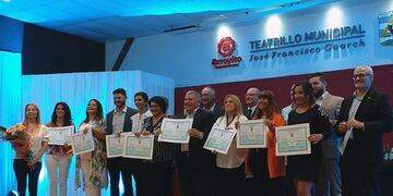 Acto asunción de autoridades municipales Arroyito