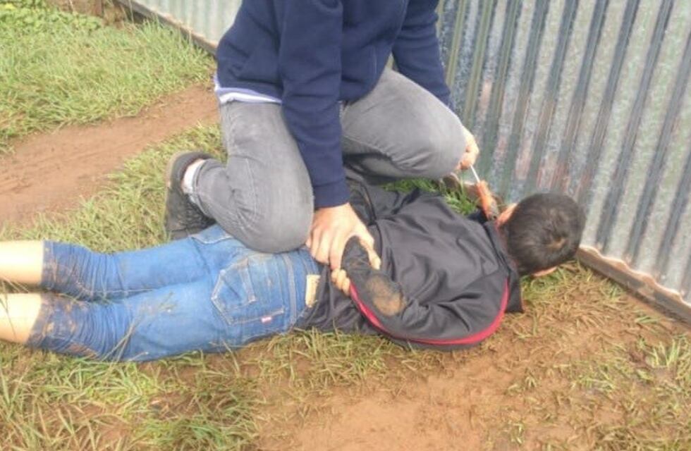 Un sereno atrapó a un menor de edad que pretendía robar en una obra