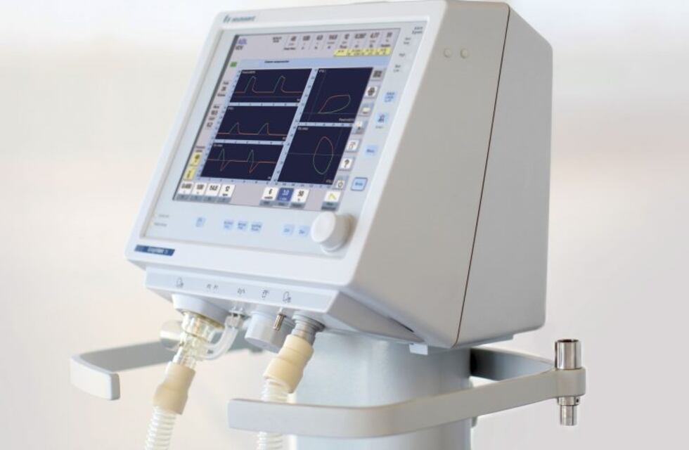 Llegó un nuevo respirador para el Hospital Pintos