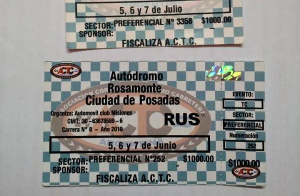 Atraparon a un estafador que vendía entradas apócrifas para el TC en Posadas