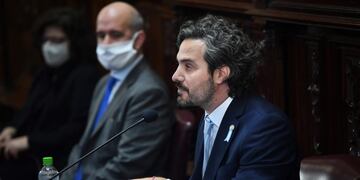 Santiago Cafiero, jefe de Gabinete de la Nación\u002E (Senado)