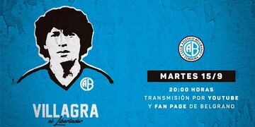 A 27 años de su muerte, en los canales oficiales de Belgrano, reproducirán la película Villagra, el Libertador
