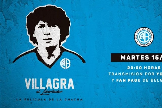 A 27 años de su muerte, en los canales oficiales de Belgrano, reproducirán la película Villagra, el Libertador