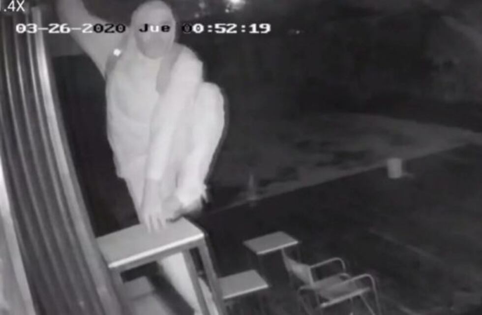 Violaron la cuarentena para salir a robar: quedaron filmados