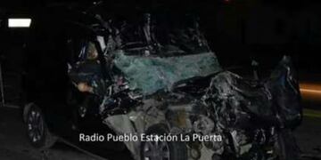 Así quedaron los vehículos tras el choque en Diego de Rojas\u002E