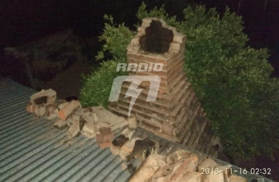 Ladrón quiso ingresar a un comercio por la chimenea pero calculó mal y quedó atascado