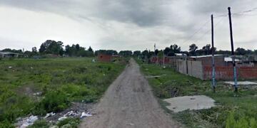 La zona donde fue secuestrada