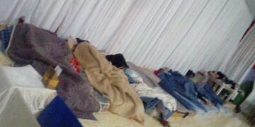 Iglesia de Iguazú da cobijo a personas sin hogar