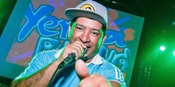 Cantante del grupo de cumbia villera Yerba Brava, Cristian Rubén Espinoza