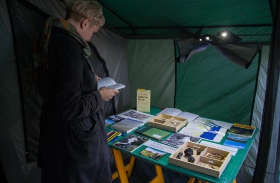 Punta Alta: "Isla Invisible" en la Terminal de Ómnibus