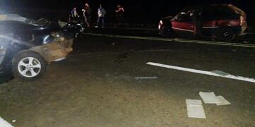 Choque múltiple en ruta 12 dejó un fallecido y lesionados