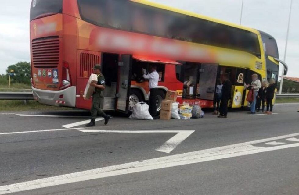 Incautaron 15 kilos de marihuana en encomiendas a bordo de un colectivo