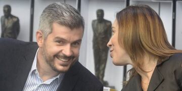 Marcos Peña y María Eugenia Vidal (Foto: web)