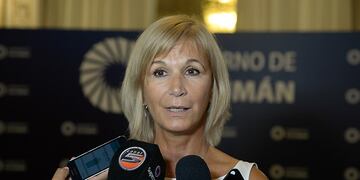 Motochorros asaltaron a la empresaria Catalina Lonac\u002E (Foto: Comunicación Gobierno Tucumán)