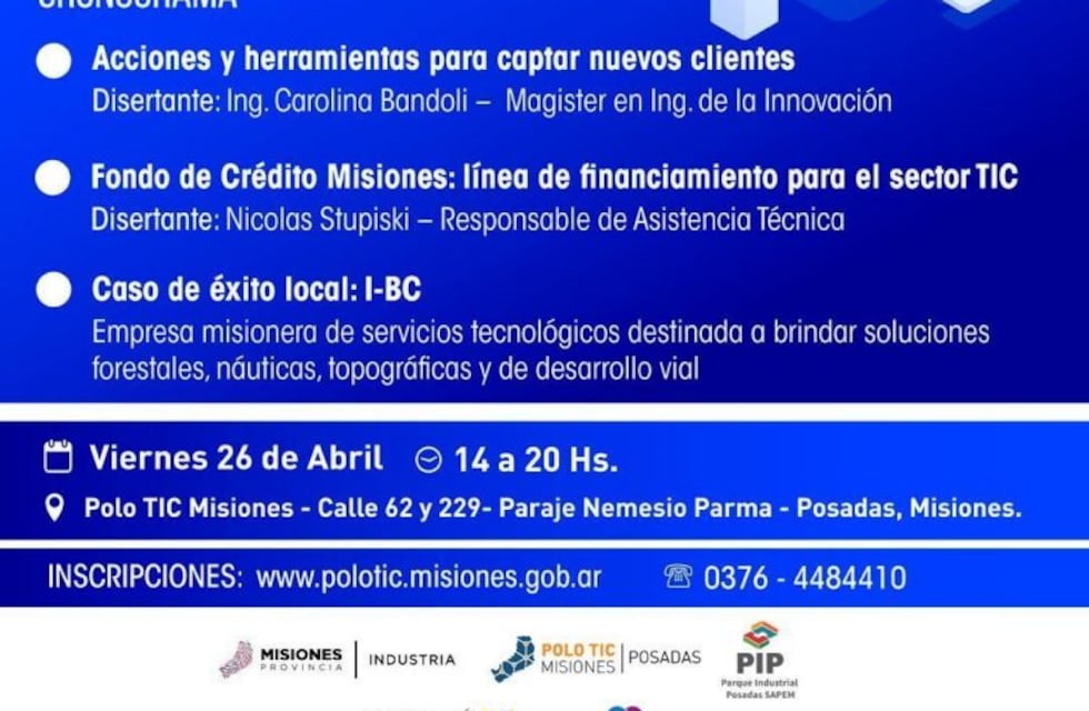 Enseñan cómo generar demanda de tecnología en el Polo TIC Misiones
