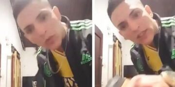 Salió con domiciliaria y volvió a prisión por amenazar con un arma en TikTok (Foto: captura video)