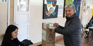 Claudio Poggi votó\u002E