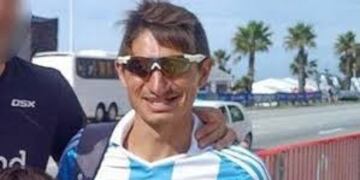 Martín Bravi, triatleta que estuvo perdido en Rusia