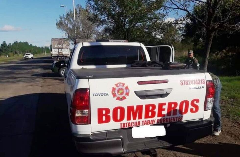 Bombero detenido por transportar droga en Corrientes