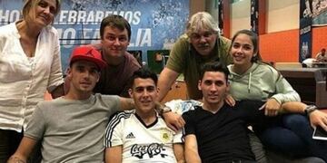 Los jugadores argentinos se refugiaron en sus familias en la tarde libre previa a viajar a Kazán\u002E