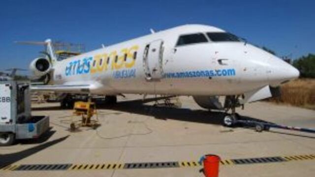 La filial uruguaya de la aerolu00ednea Amaszonas planea volar a Rosario.