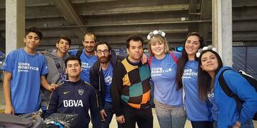 Jóvenes puntanos en la Copa Robótica 2019\u002E