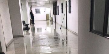 Poder Judicial inundado en San Luis