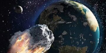 La NASA aseguró que un asteroide gigante podría impactar contra la Tierra (Imagen ilustrativa)