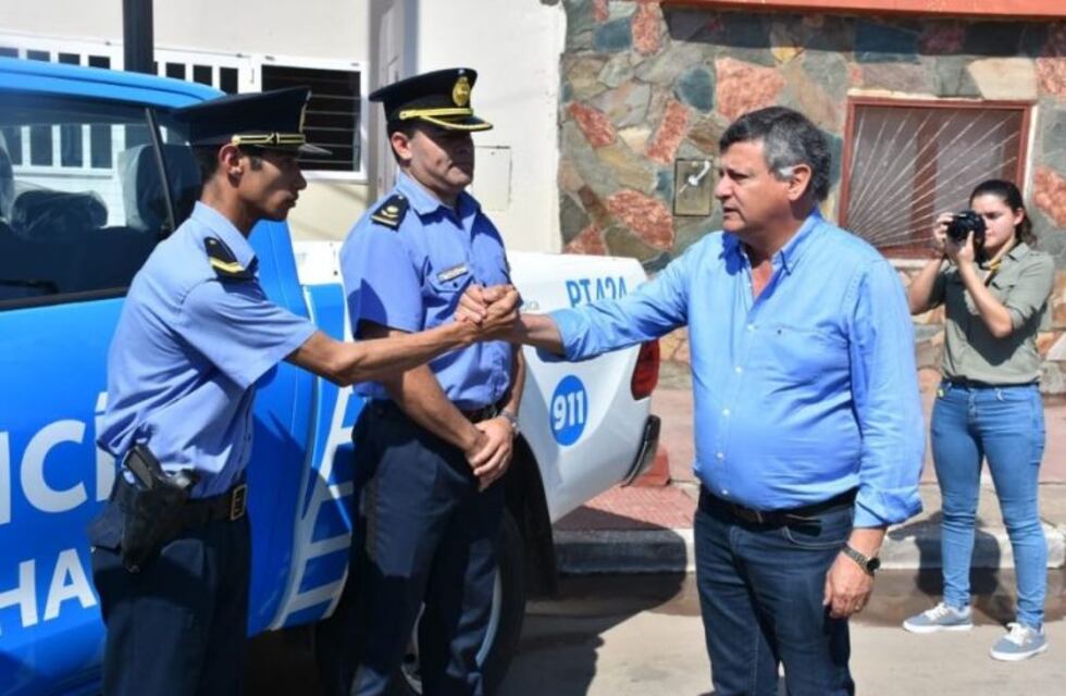 Peppo entregó nuevos patrulleros para la Policía de Resistencia
